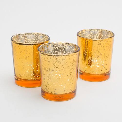 Set of 72 Mercury Votive Candle Holders E340355