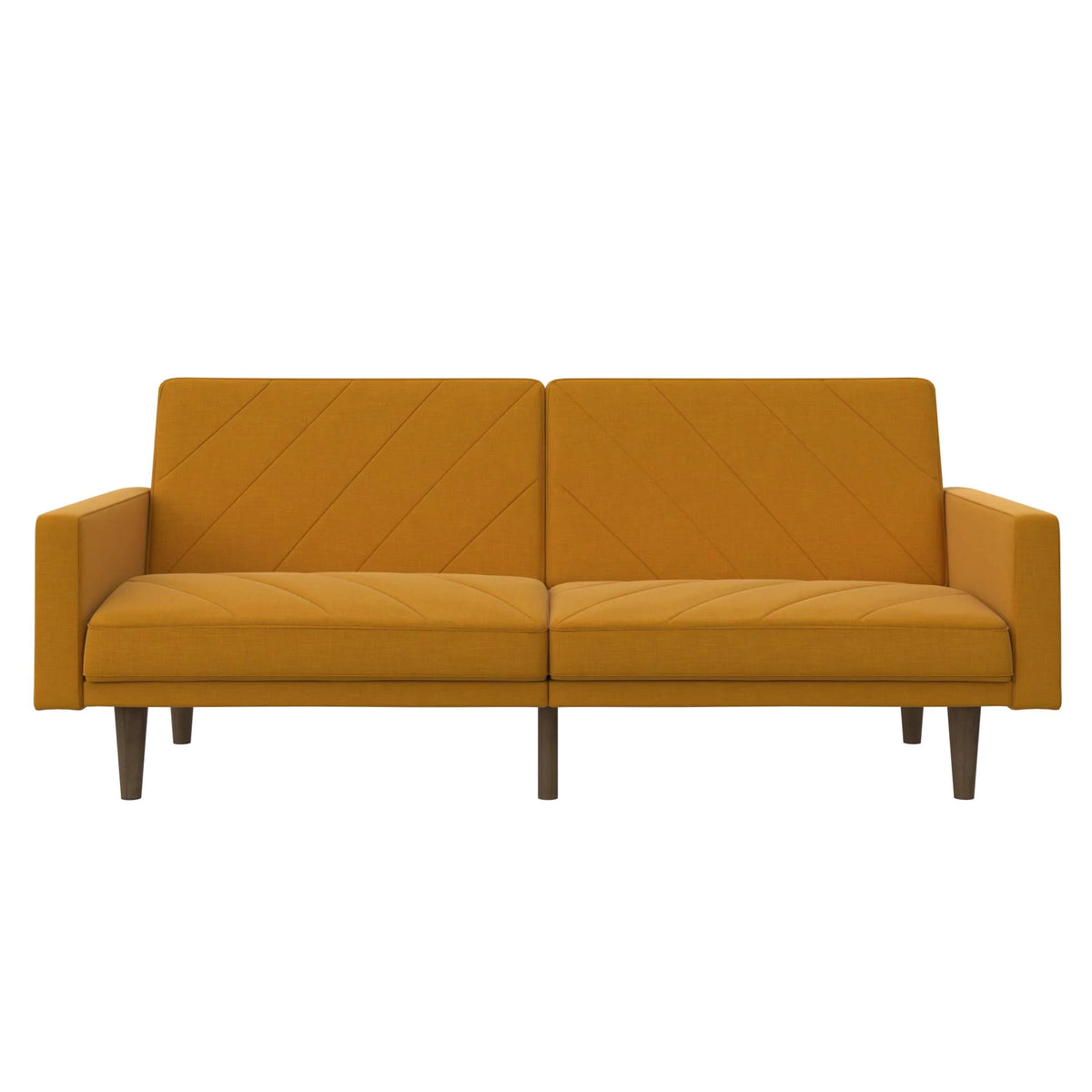 Mustard Yellow Linen Futon P124