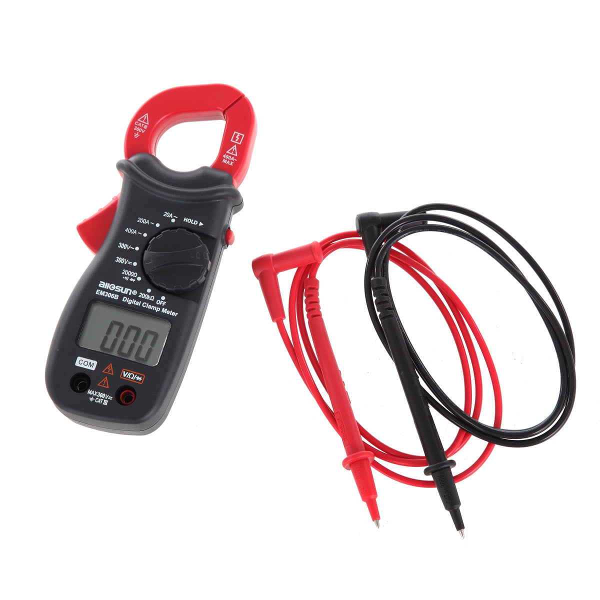Digital Clamp Meter with LCD Screen A6613
