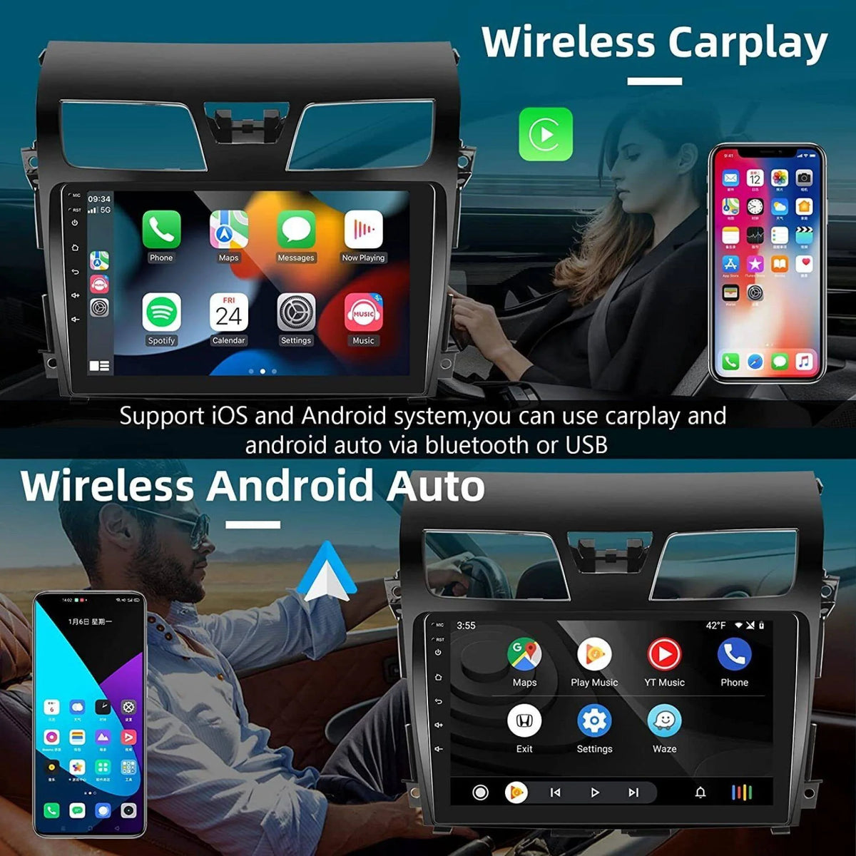 Android 12 Car Stereo Radio GPS Carplay L898