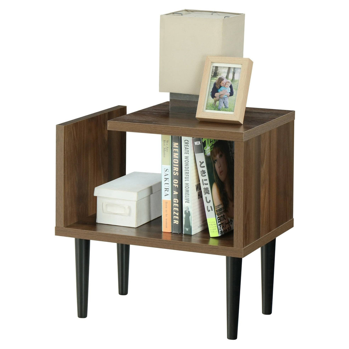 Mid-Century Modern Laminate End Table Z637