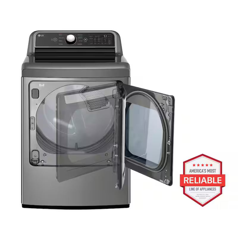 7.3 cu. ft. Vented SMART Gas Dryer in Graphite Steel H64184