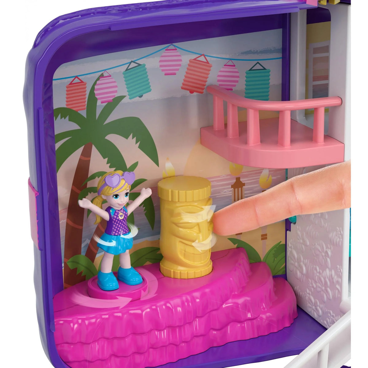 Compact Backpack with 2 Dolls Q509486
