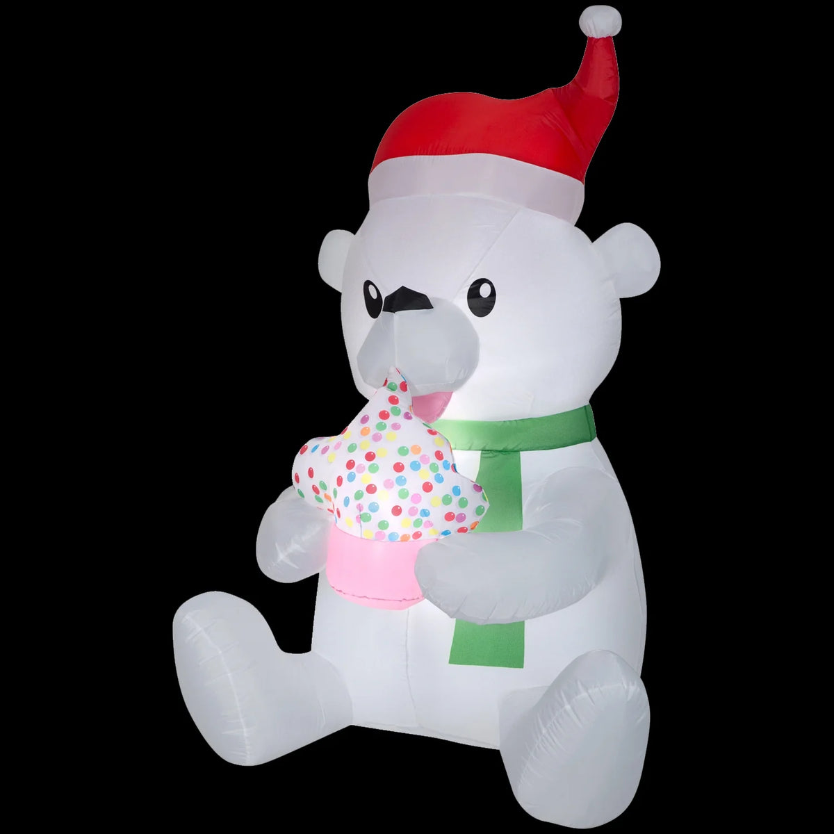 Animated Polar Bear Inflatable H193377